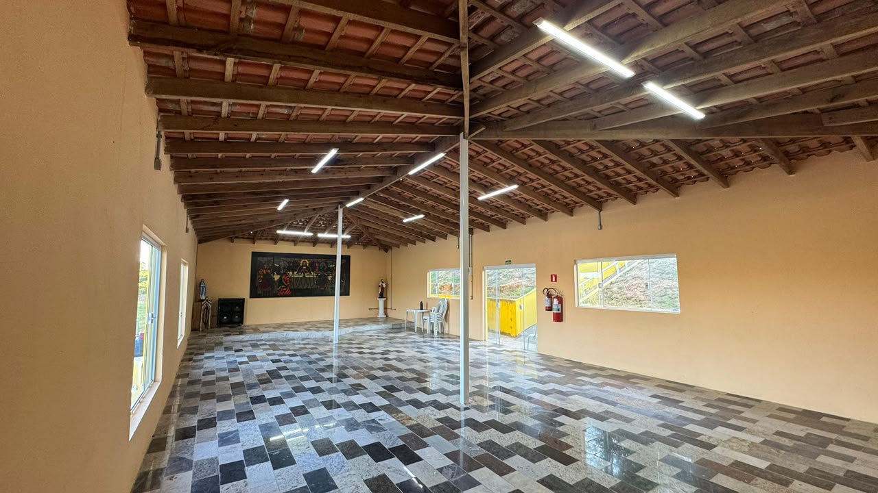 Salão amplo da Unidade 3, em Limeira